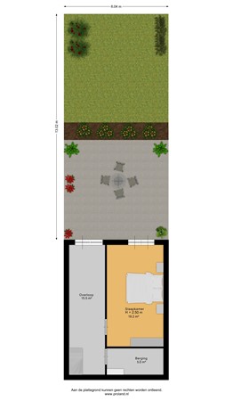 Floorplan - Van Speijkstraat 91, 2041 KM Zandvoort